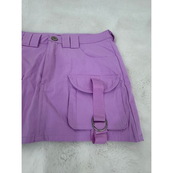 Forever 21 Lilac Utility Mini Skirt NWT Women’s Size Small - Picture 2 of 7